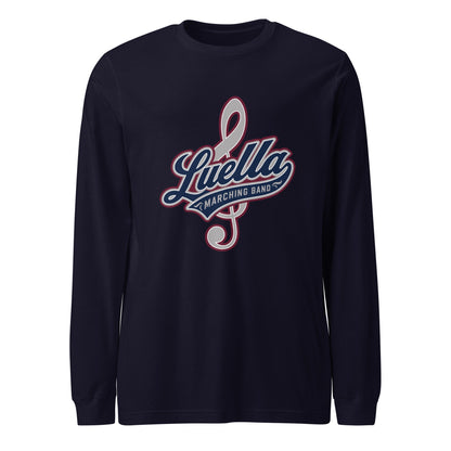 Performance | Long Sleeve Tee | Luella High School Marching Band | Crest Logo