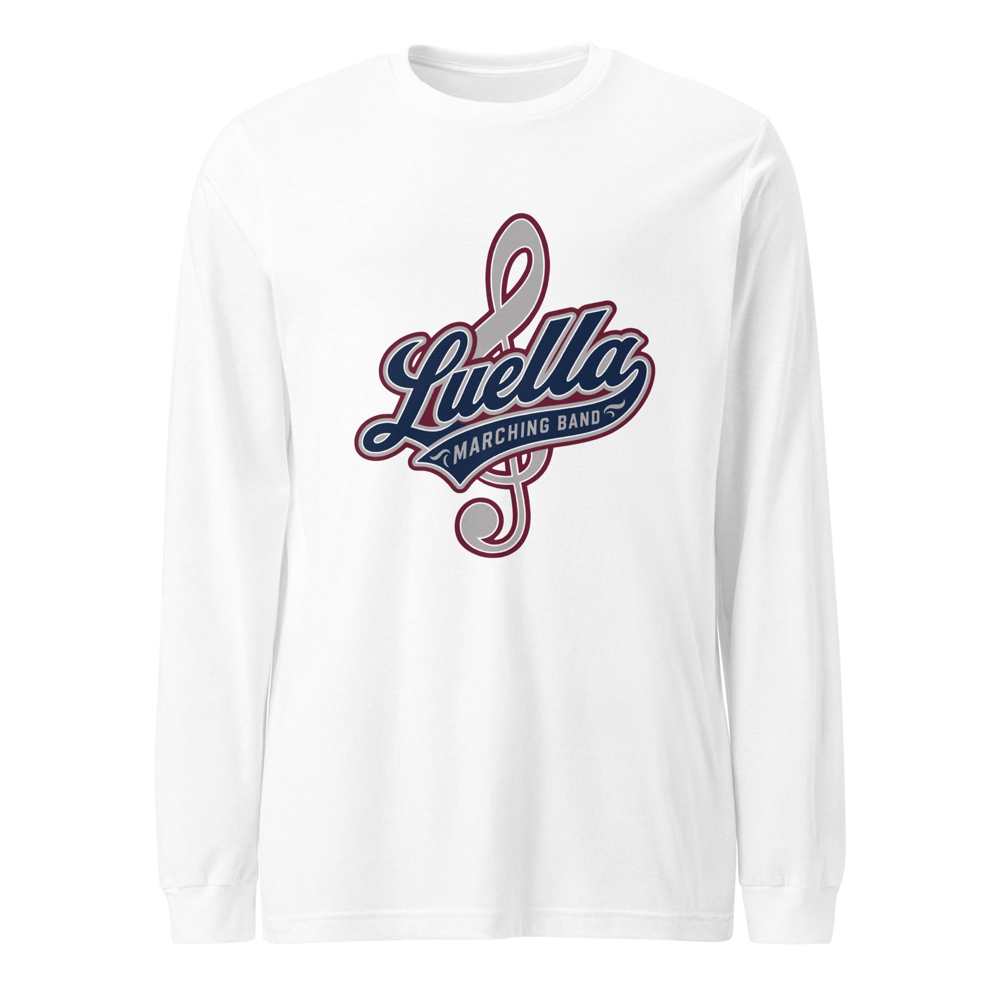 Performance | Long Sleeve Tee | Luella High School Marching Band | Crest Logo