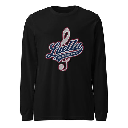Performance | Long Sleeve Tee | Luella High School Marching Band | Crest Logo
