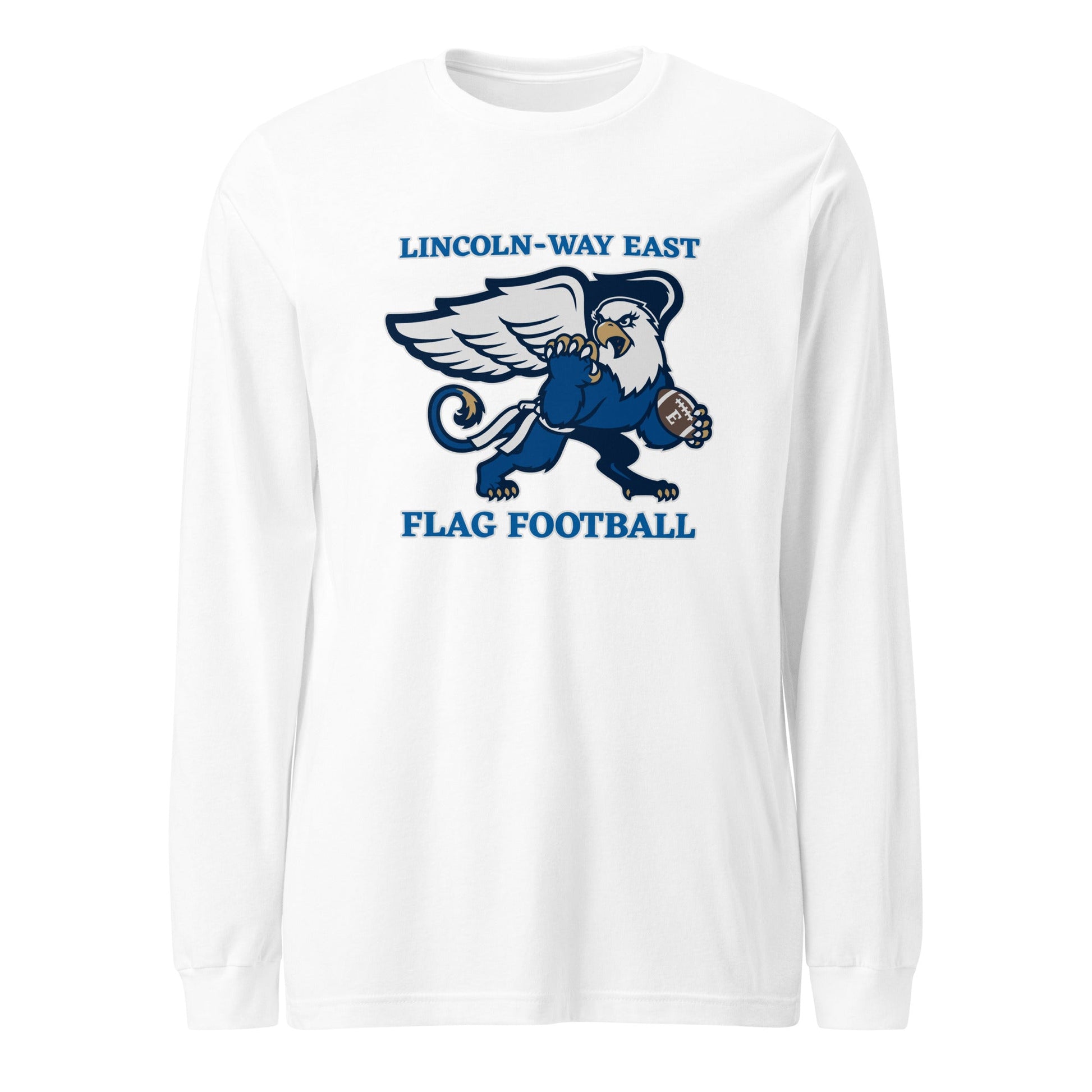 Performance | Long Sleeve Tee | LWE Flag Football | Crest Logo
