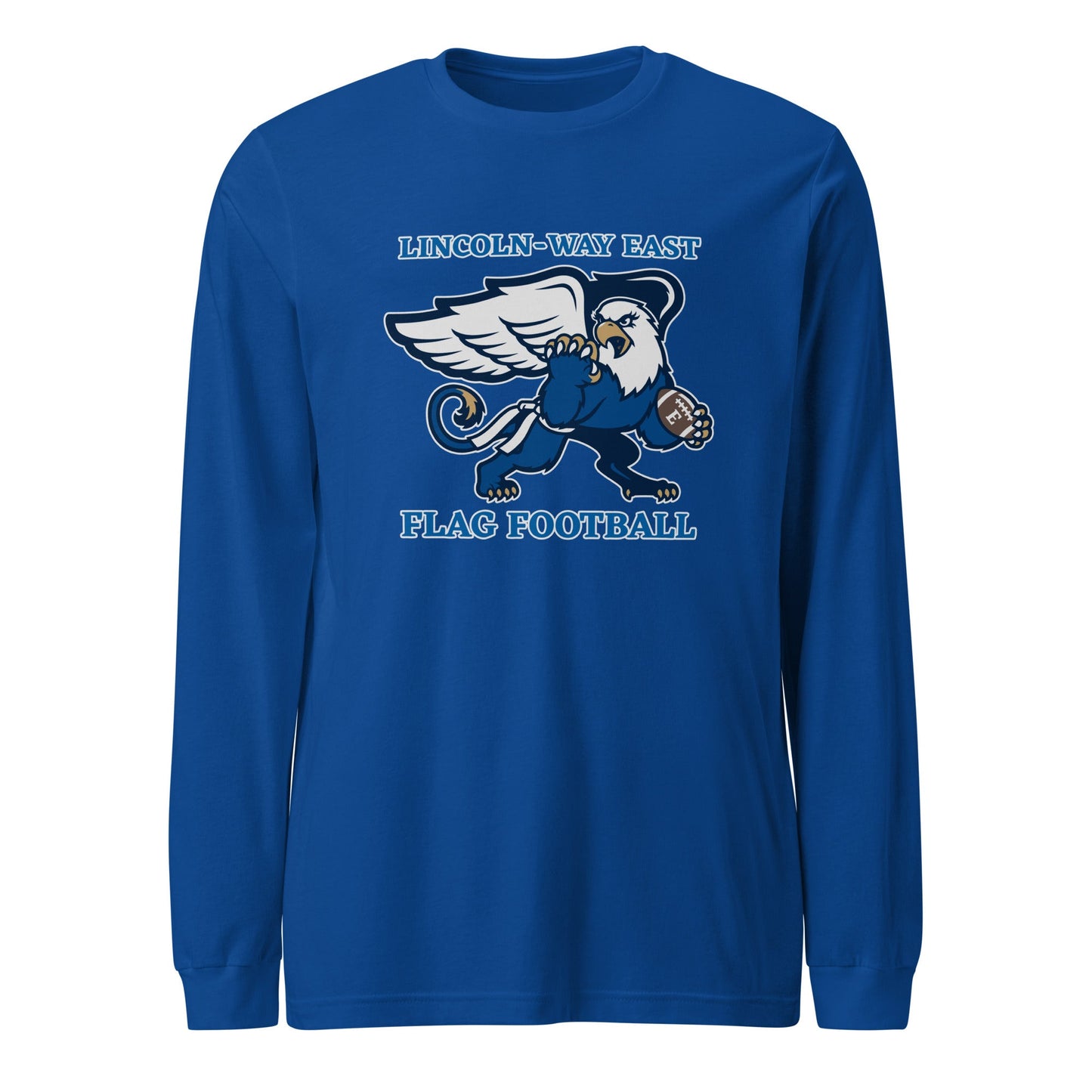 Performance | Long Sleeve Tee | LWE Flag Football | Crest Logo