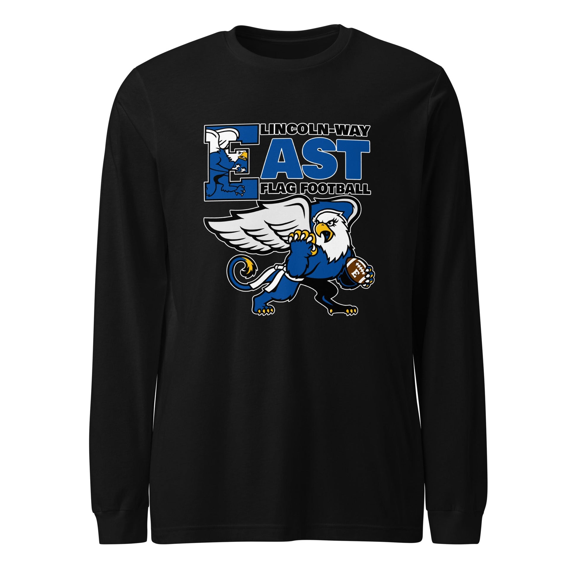 Performance | Long Sleeve Tee | LWE Flag Football | Vanguard Logo