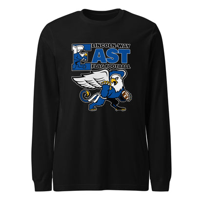Performance | Long Sleeve Tee | LWE Flag Football | Vanguard Logo