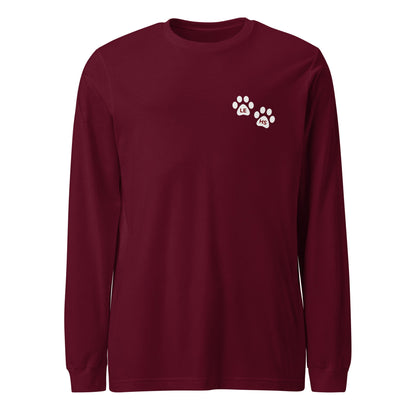 Performance | Long Sleeve Tee | Lynn English Cheerleading | Paws Logo