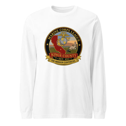 Performance | Long Sleeve Tee | Marine Corps League kings County Det 455 | Shield Logo