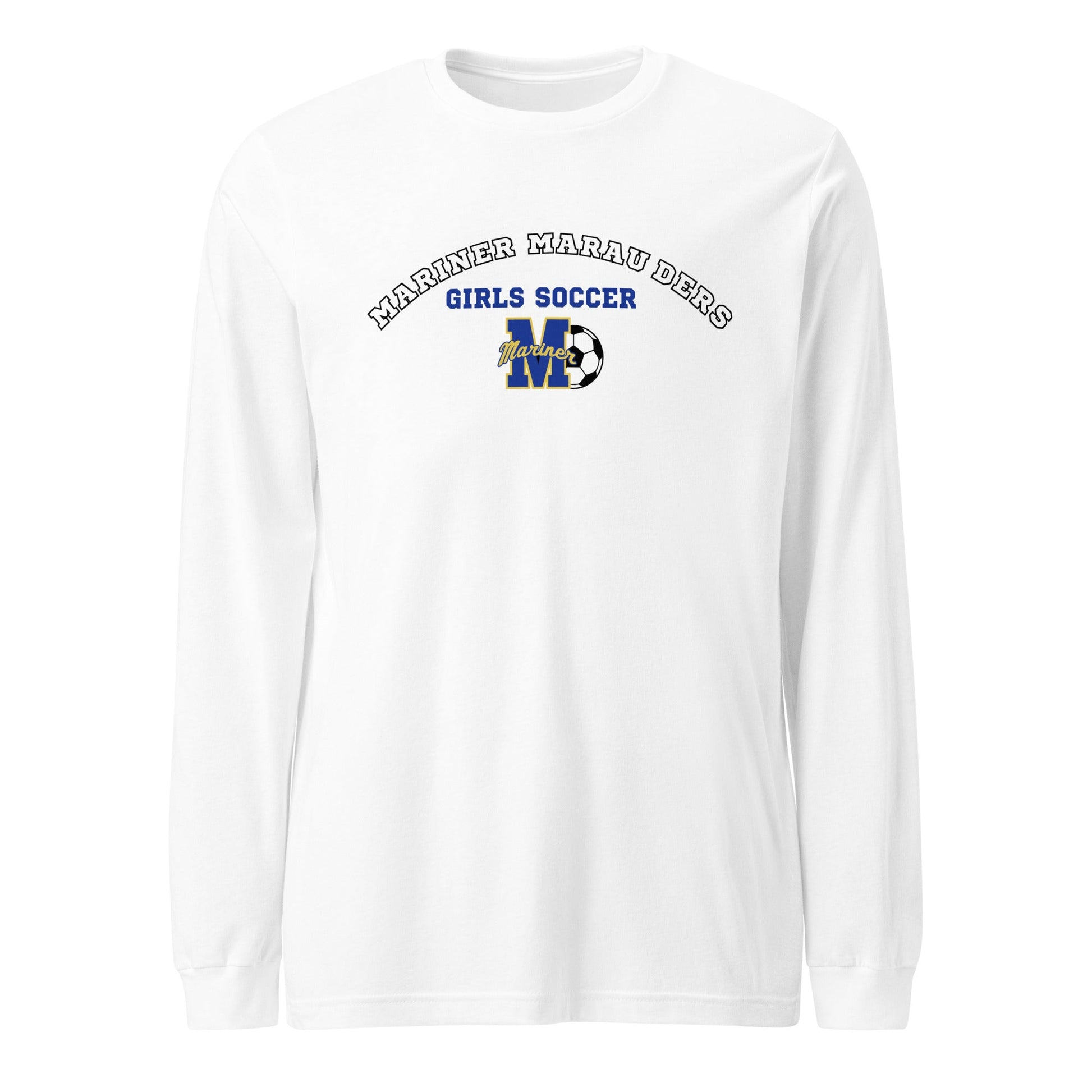 Performance | Long Sleeve Tee | Mariner girls soccer | Crest Logo