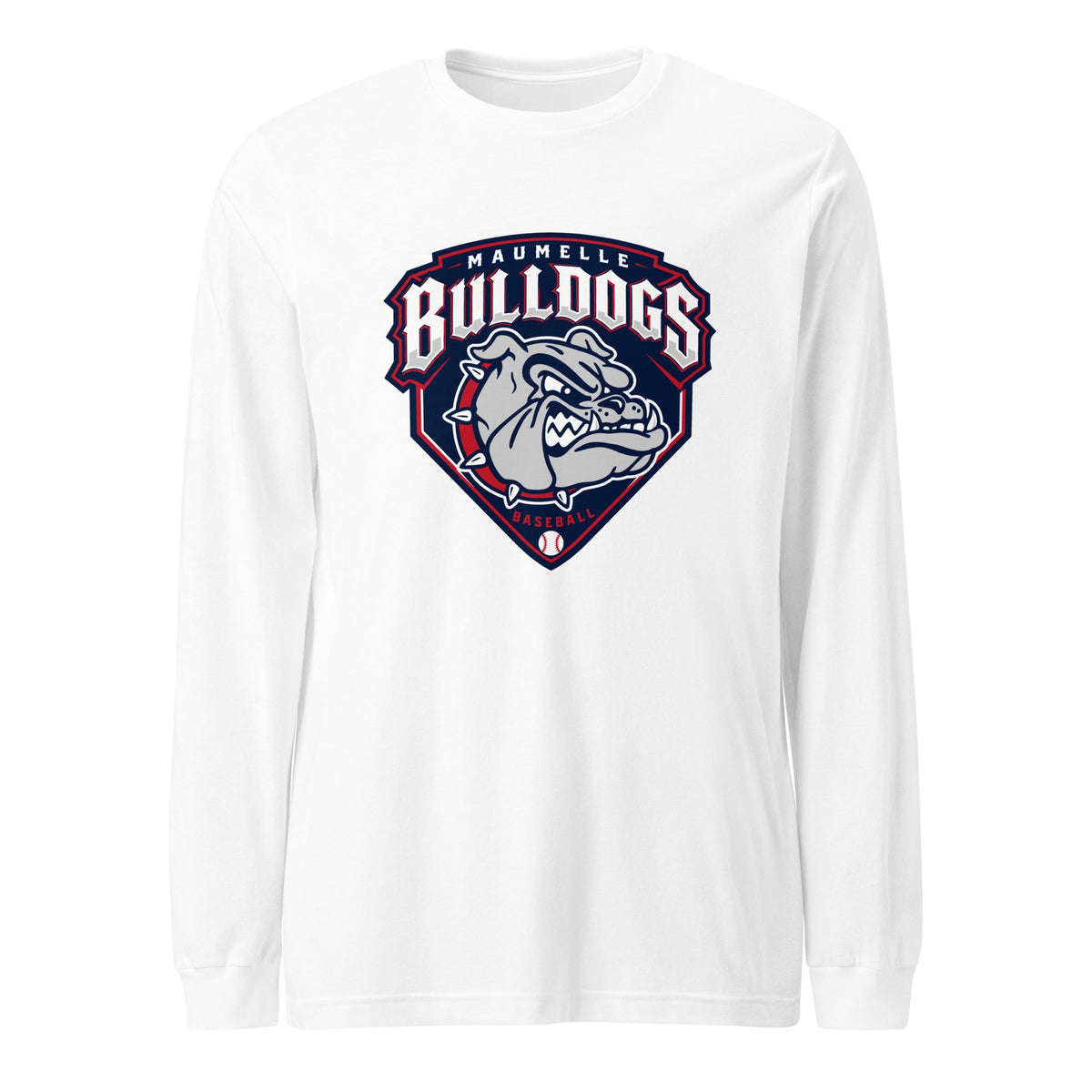 Performance | Long Sleeve Tee | Maumelle Bulldogs 2035 | Shield Logo