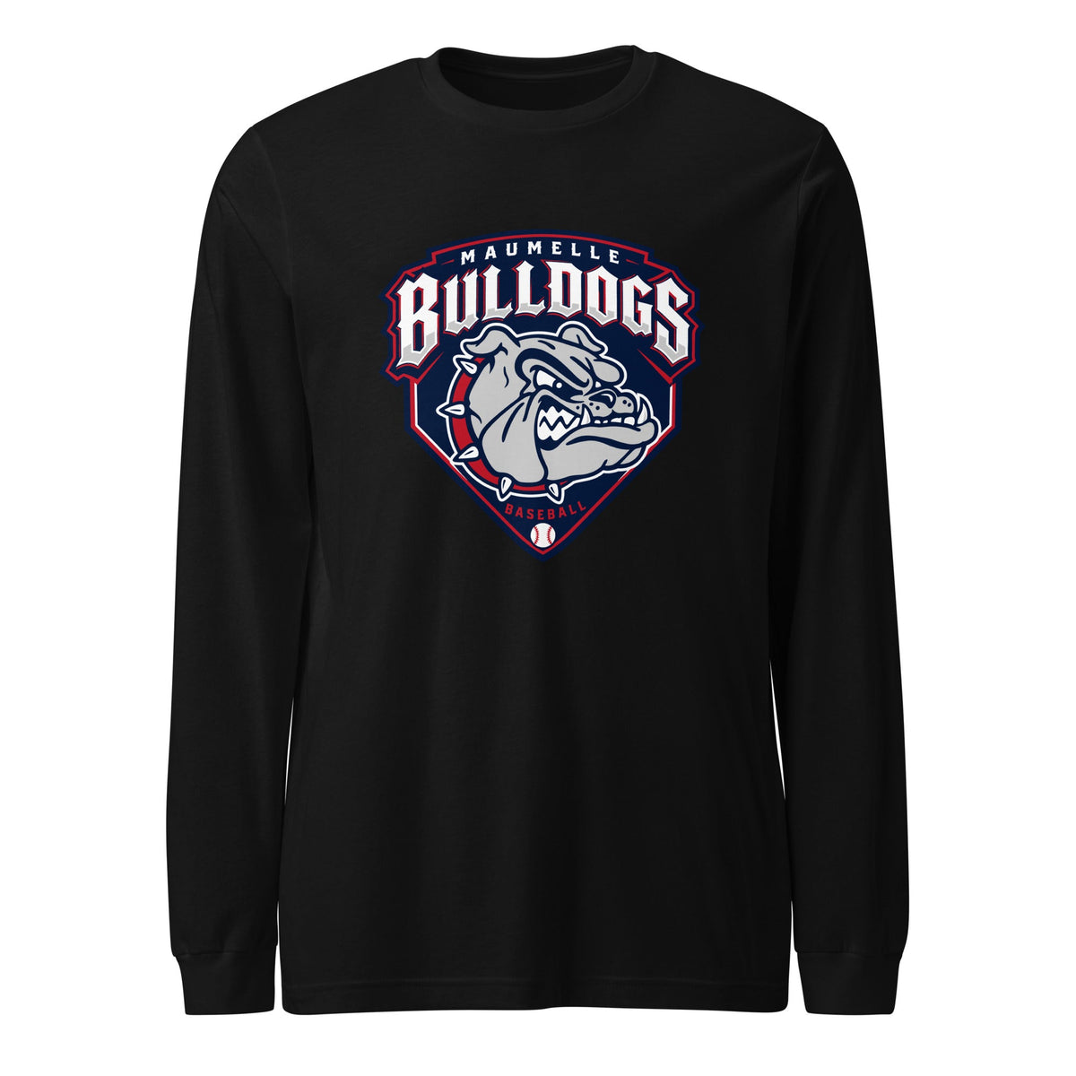 Performance | Long Sleeve Tee | Maumelle Bulldogs 2035 | Shield Logo