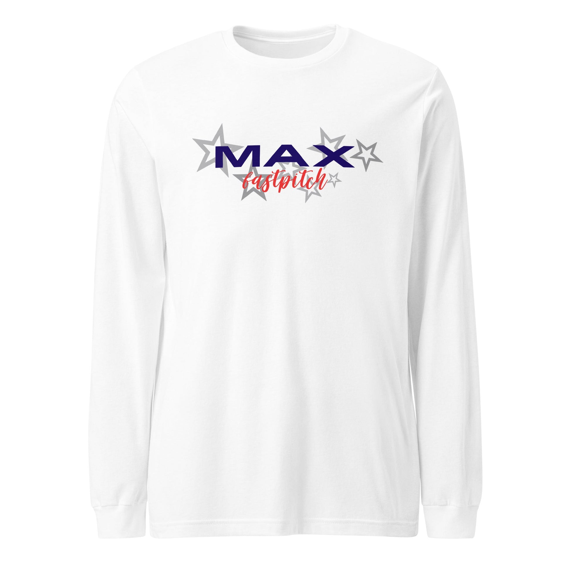 Performance | Long Sleeve Tee | MAX Fastpitch | Stars Logo