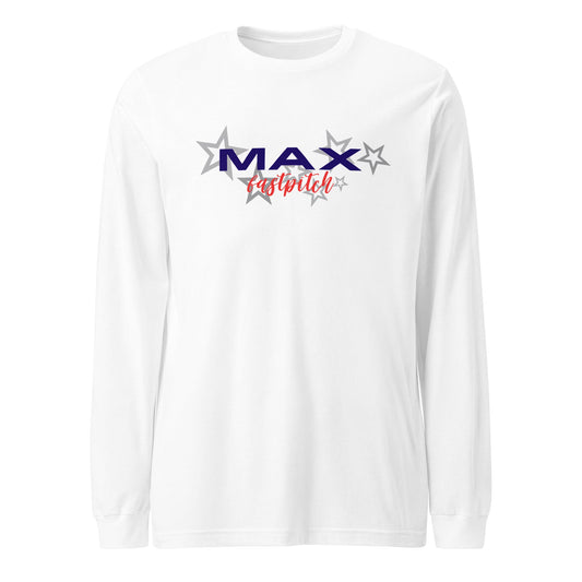 Performance | Long Sleeve Tee | MAX Fastpitch | Stars Logo