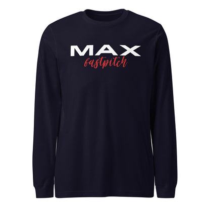 Performance | Long Sleeve Tee | MAX Fastpitch | Stars Logo