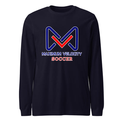 Performance | Long Sleeve Tee | Maximum Velocity Youth Sports | Crest Logo