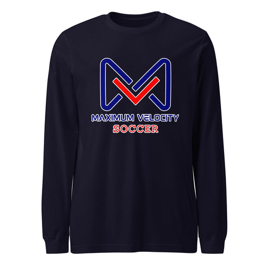 Performance | Long Sleeve Tee | Maximum Velocity Youth Sports | Crest Logo