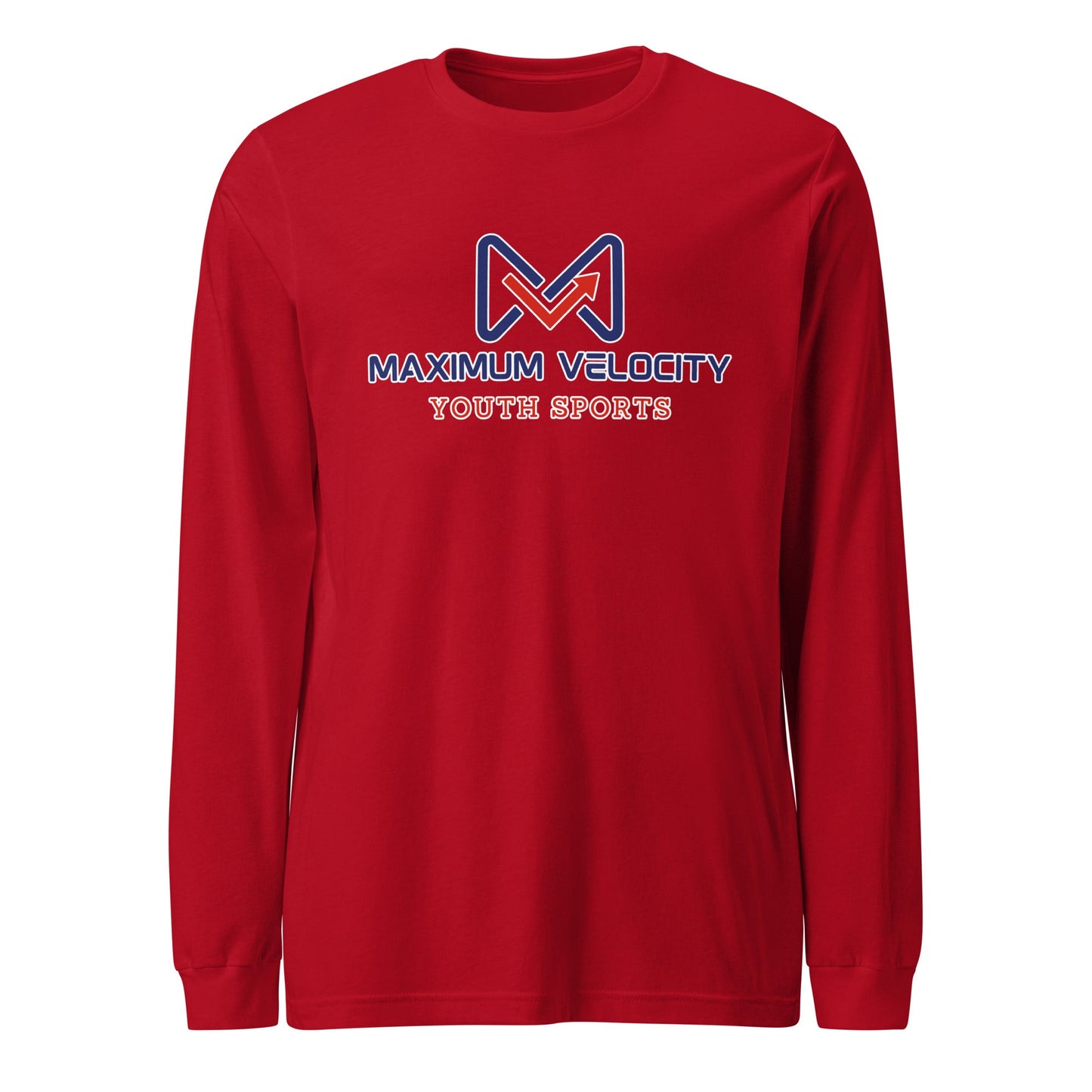 Performance | Long Sleeve Tee | Maximum Velocity Youth Sports | Emblem Logo