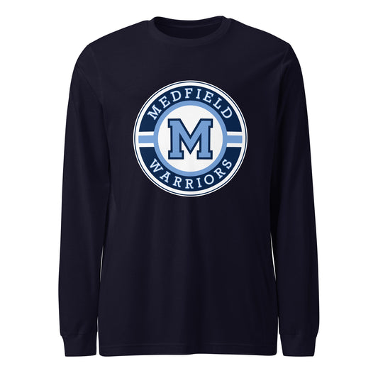 Performance | Long Sleeve Tee | Medfield Softball | Badge Logo