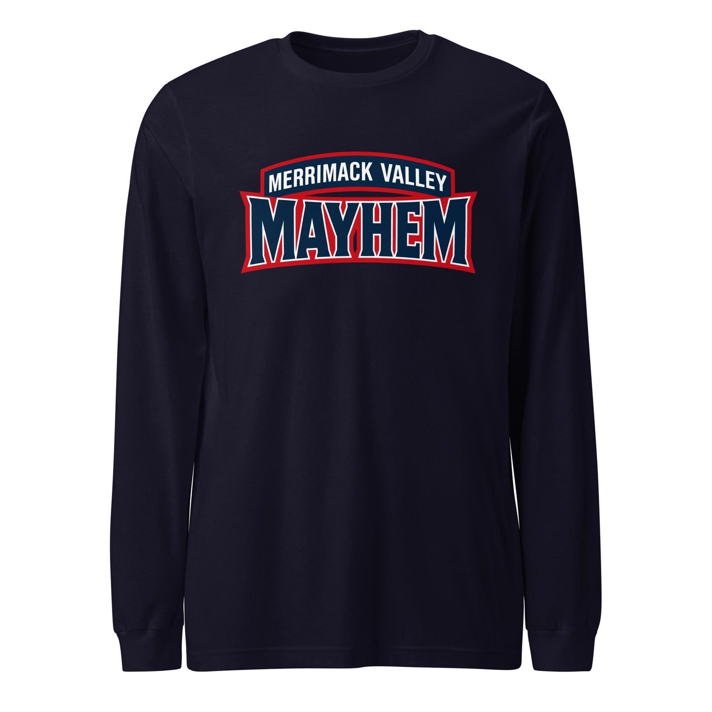 Performance | Long Sleeve Tee | Merrimack Valley Mayhem | Script Logo