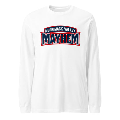 Performance | Long Sleeve Tee | Merrimack Valley Mayhem | Script Logo