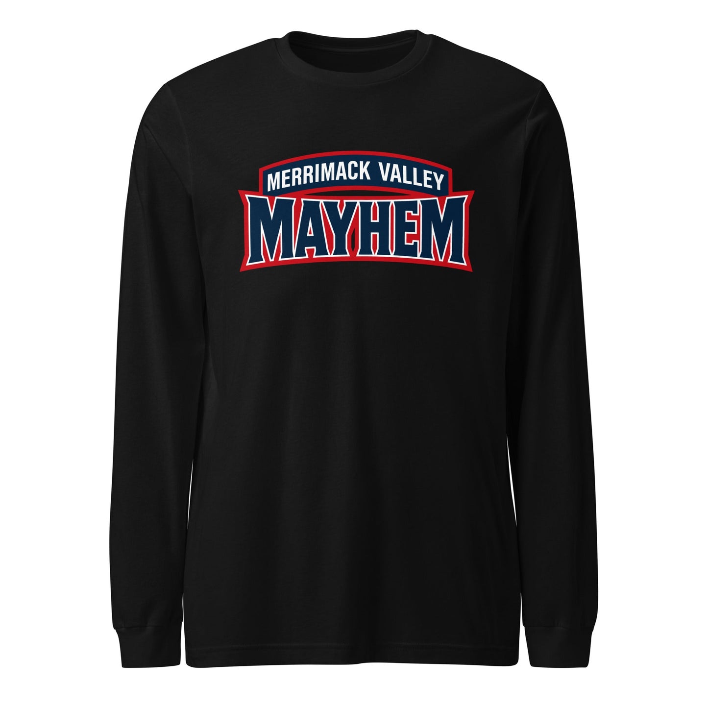 Performance | Long Sleeve Tee | Merrimack Valley Mayhem | Script Logo