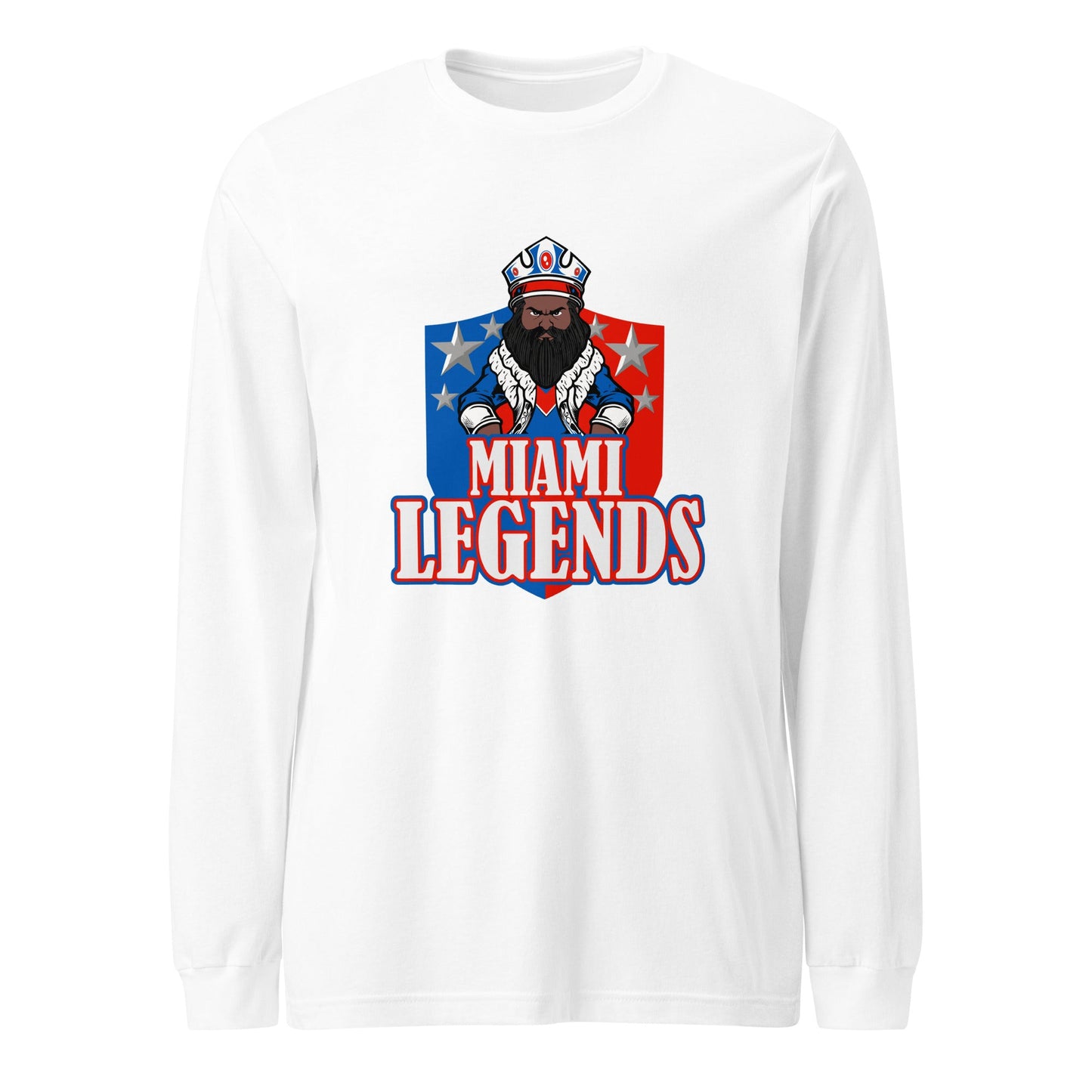 Performance | Long Sleeve Tee | Miami Legends Football | King Shield Logo