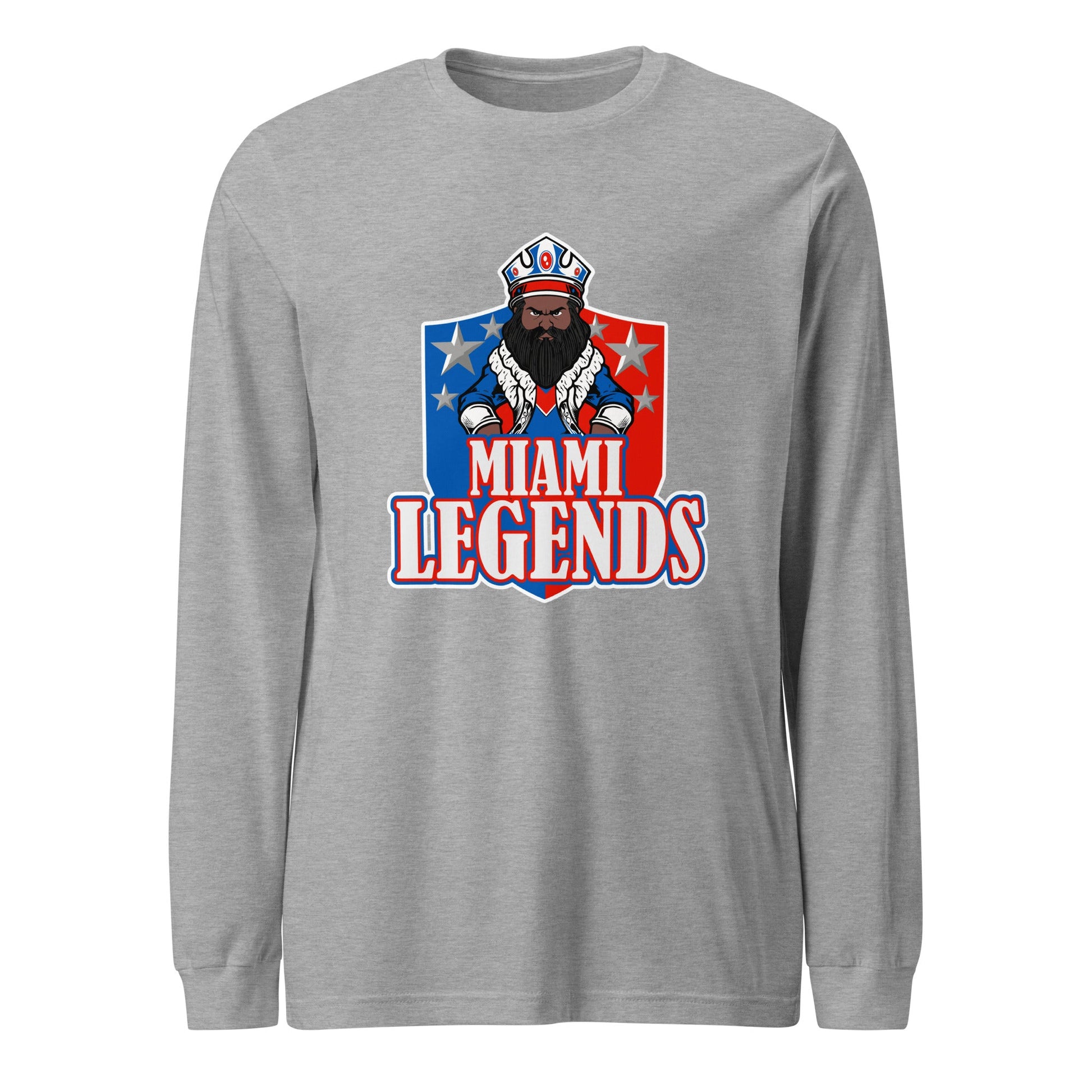 Performance | Long Sleeve Tee | Miami Legends Football | King Shield Logo