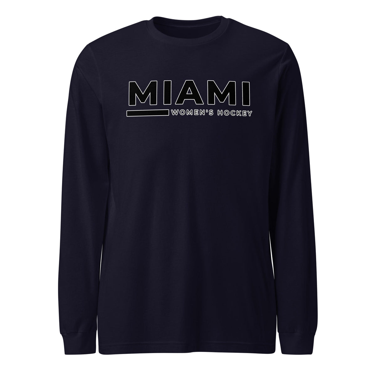 Performance | Long Sleeve Tee | Miami Women's Hockey | Lettermark Logo