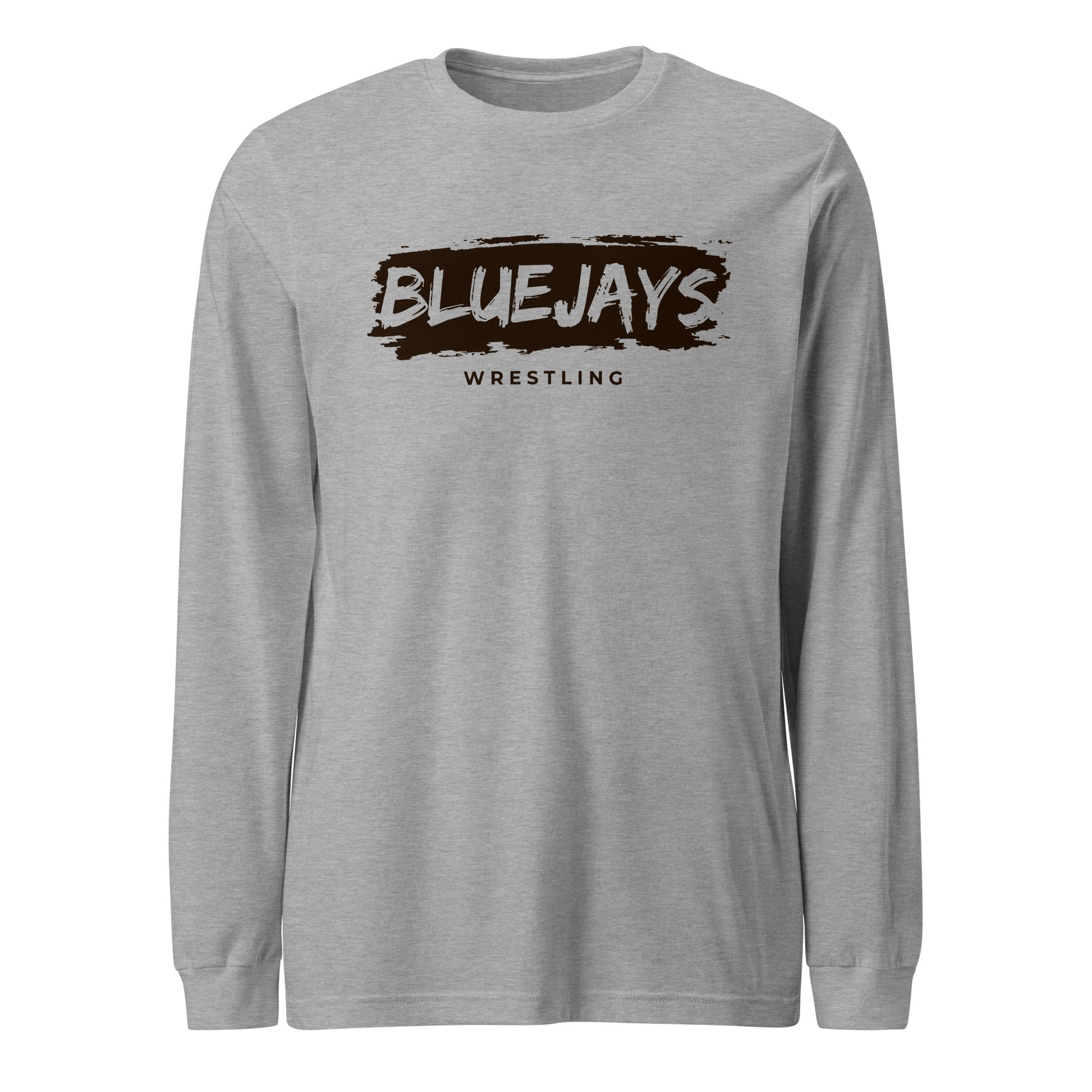 Performance | Long Sleeve Tee | Middlesex Bluejays Wrestling | Script Logo