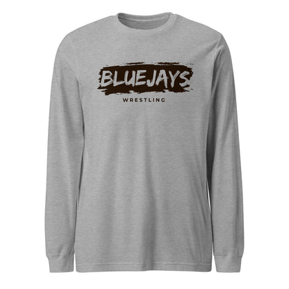 Performance | Long Sleeve Tee | Middlesex Bluejays Wrestling | Script Logo