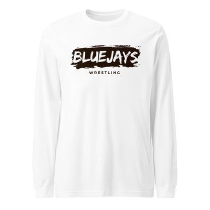 Performance | Long Sleeve Tee | Middlesex Bluejays Wrestling | Script Logo