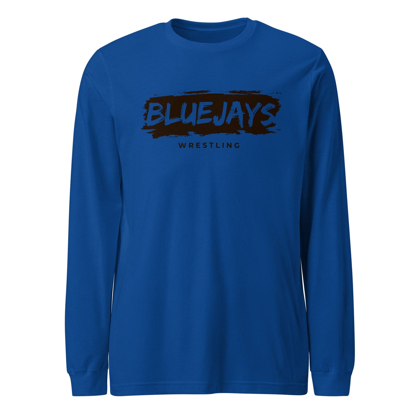Performance | Long Sleeve Tee | Middlesex Bluejays Wrestling | Script Logo