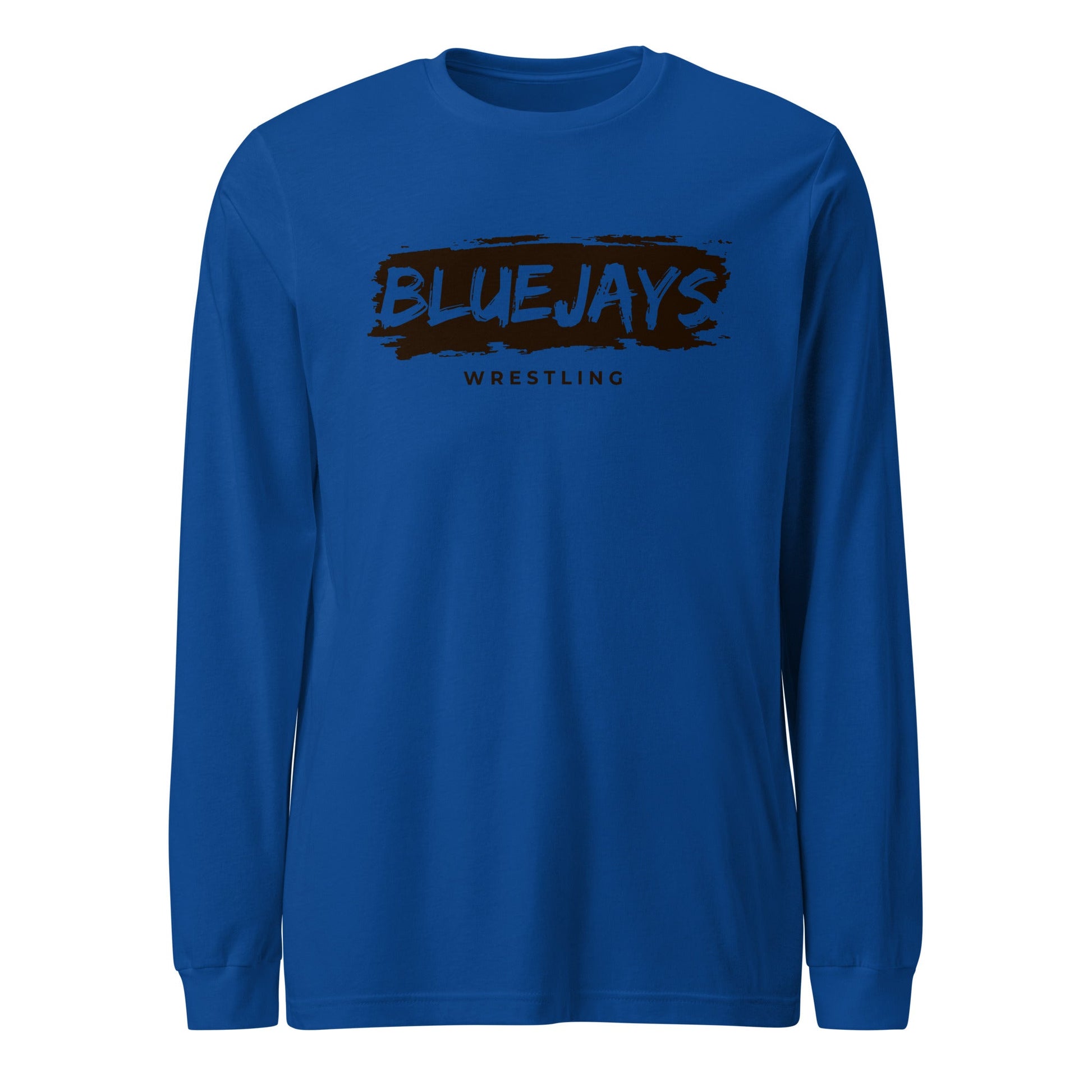 Performance | Long Sleeve Tee | Middlesex Bluejays Wrestling | Script Logo