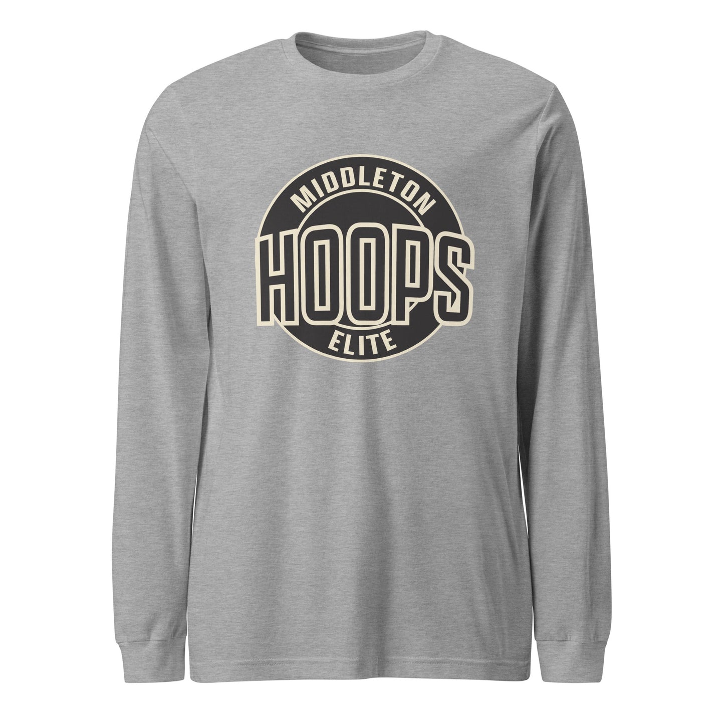 Performance | Long Sleeve Tee | Middleton Hoops Elite | Hoops Logo Logo