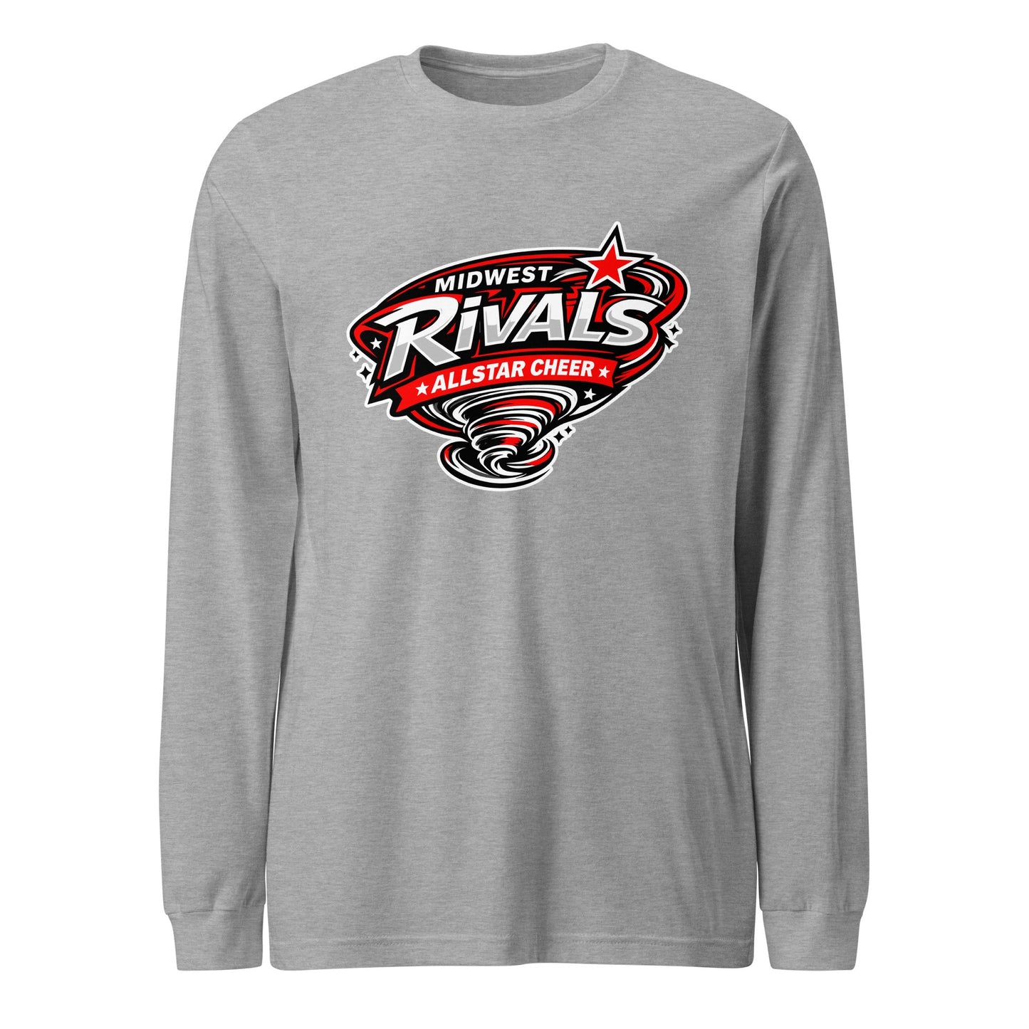 Performance | Long Sleeve Tee | Midwest Rivals Allstar Cheer