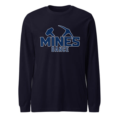 Performance | Long Sleeve Tee | Mines Dance Team | Vanguard Logo