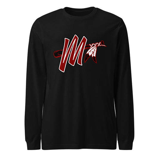 Performance | Long Sleeve Tee | Mohawks Baseball 8u | Crrest Logo