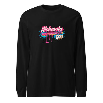 Performance | Long Sleeve Tee | Mohawks | Pink Batters Logo