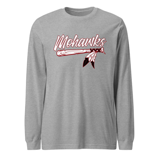 Performance | Long Sleeve Tee | Mohawks | Victory Feather Logo