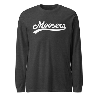 Performance | Long Sleeve Tee | Moosers | Athletic Script Logo