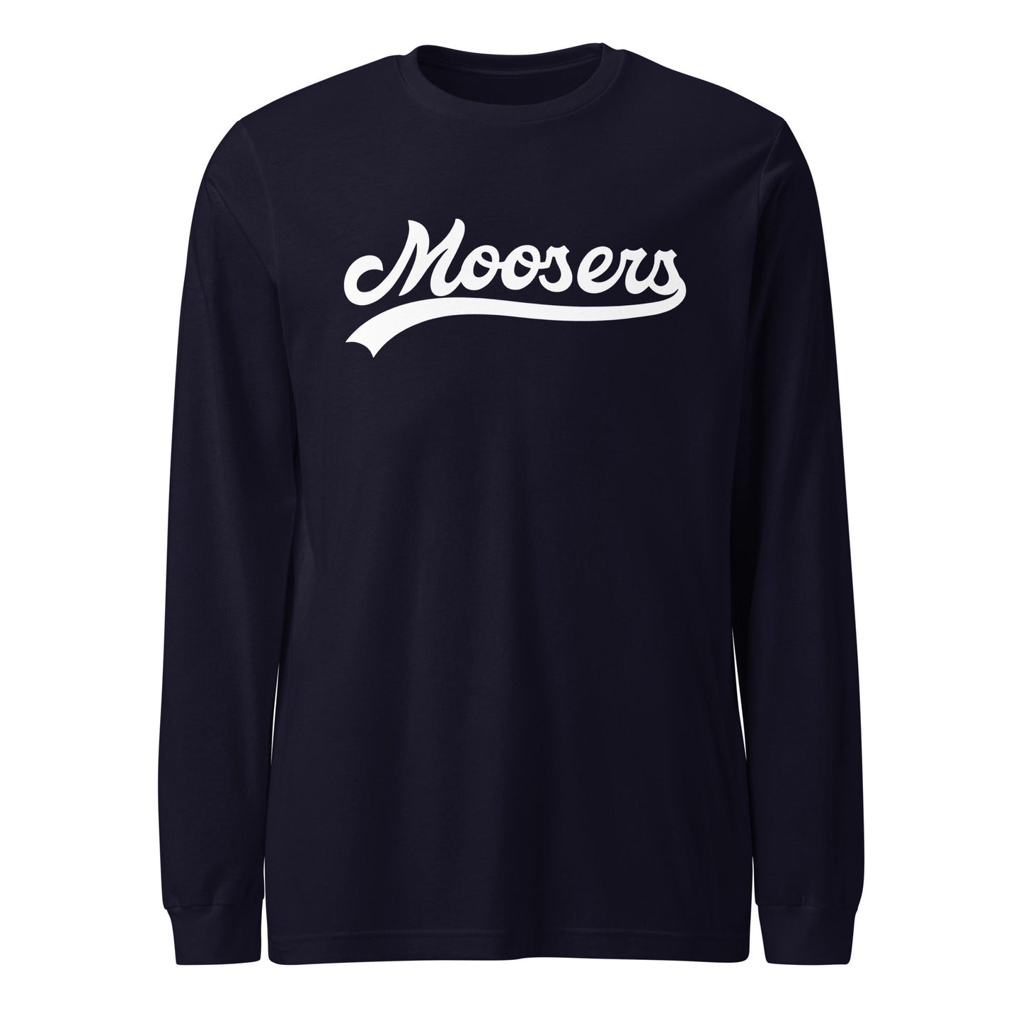 Performance | Long Sleeve Tee | Moosers | Athletic Script Logo