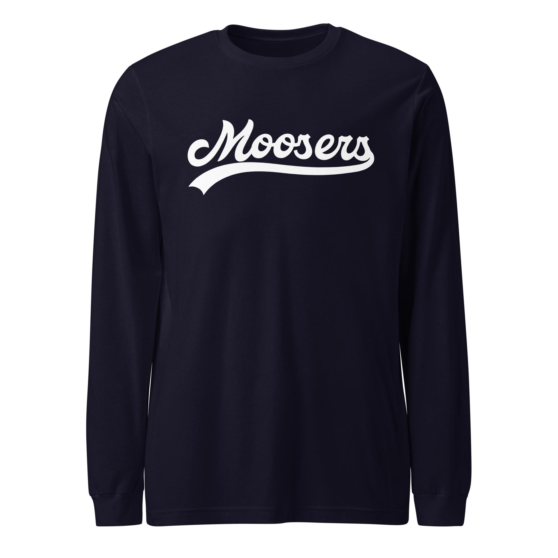 Performance | Long Sleeve Tee | Moosers | Athletic Script Logo
