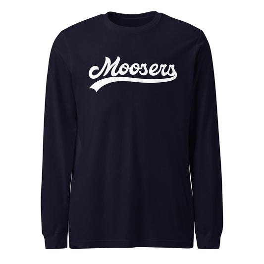 Performance | Long Sleeve Tee | Moosers | Athletic Script Logo