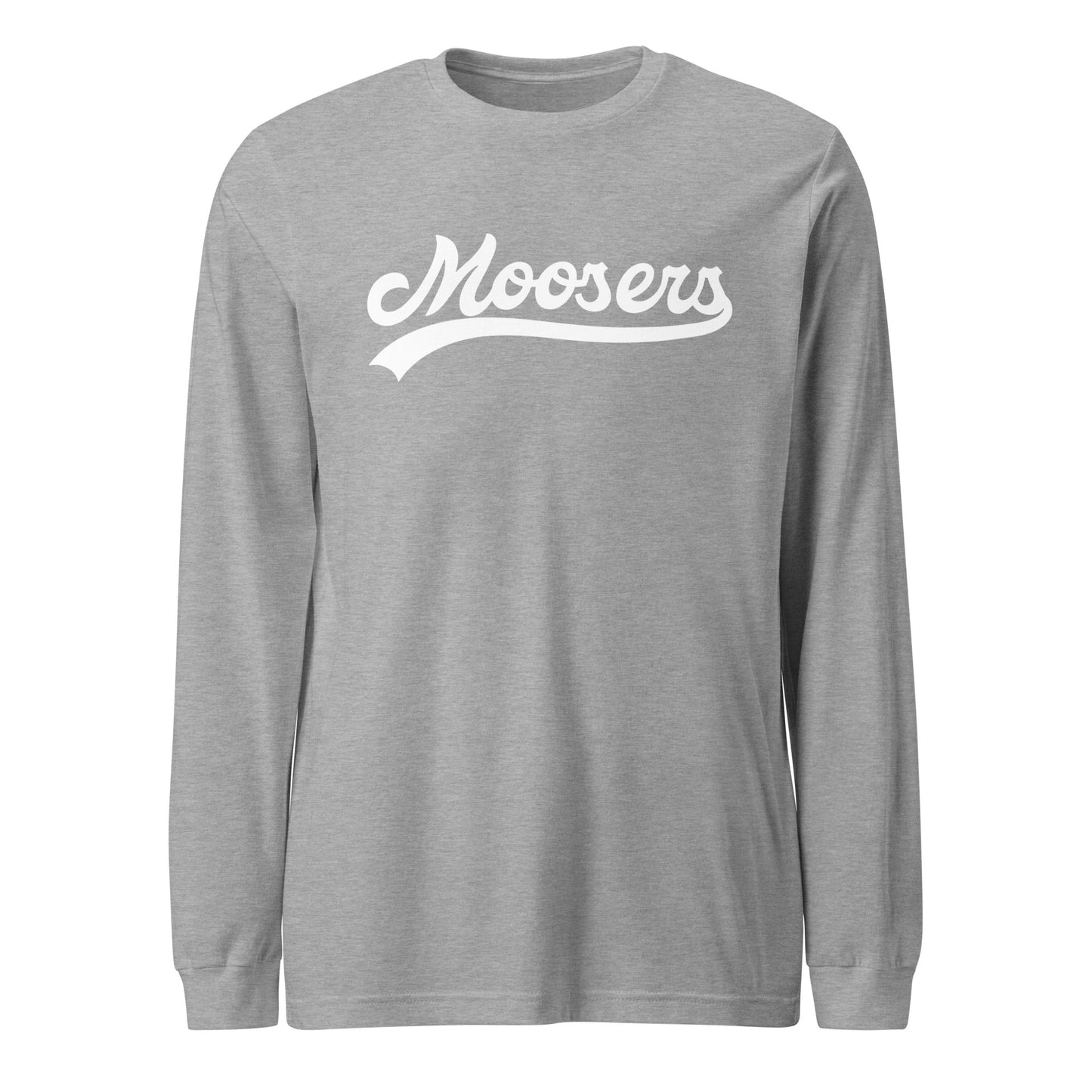 Performance | Long Sleeve Tee | Moosers | Athletic Script Logo
