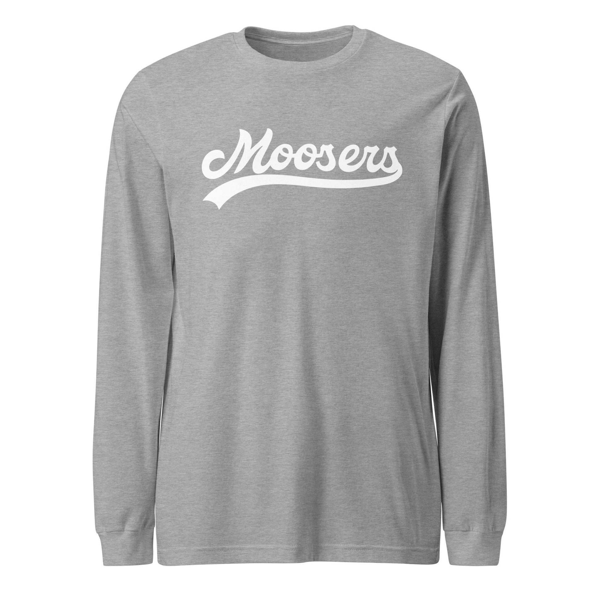 Performance | Long Sleeve Tee | Moosers | Athletic Script Logo