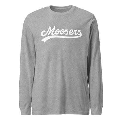 Performance | Long Sleeve Tee | Moosers | Athletic Script Logo