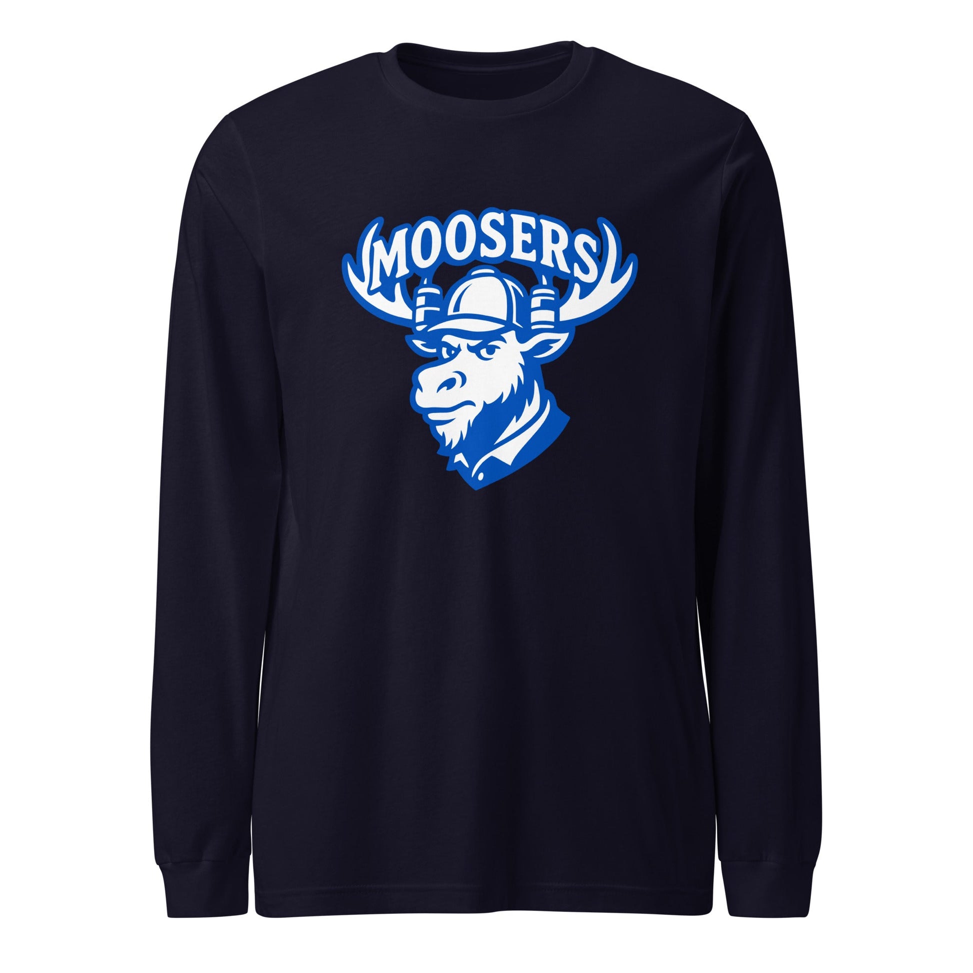 Performance | Long Sleeve Tee | Moosers | Mascot Logo