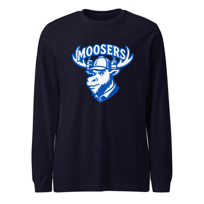 Performance | Long Sleeve Tee | Moosers | Mascot Logo