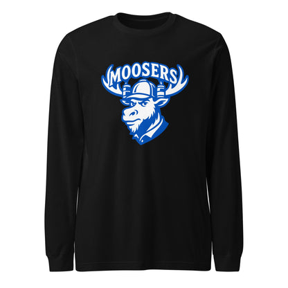 Performance | Long Sleeve Tee | Moosers | Mascot Logo