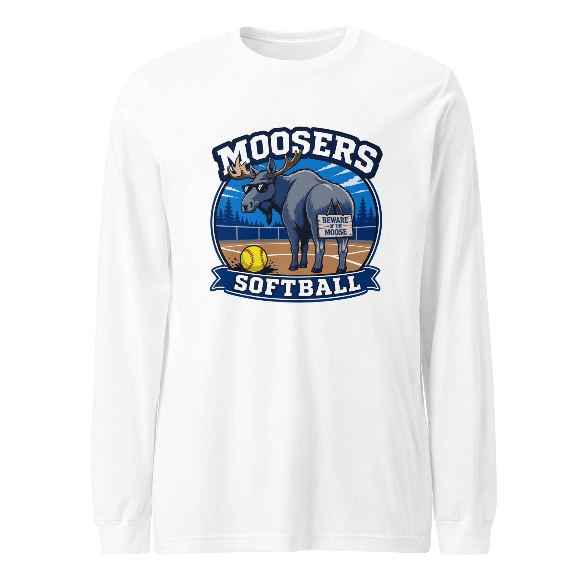 Performance | Long Sleeve Tee | Moosers | Moose Diamond Mark Logo