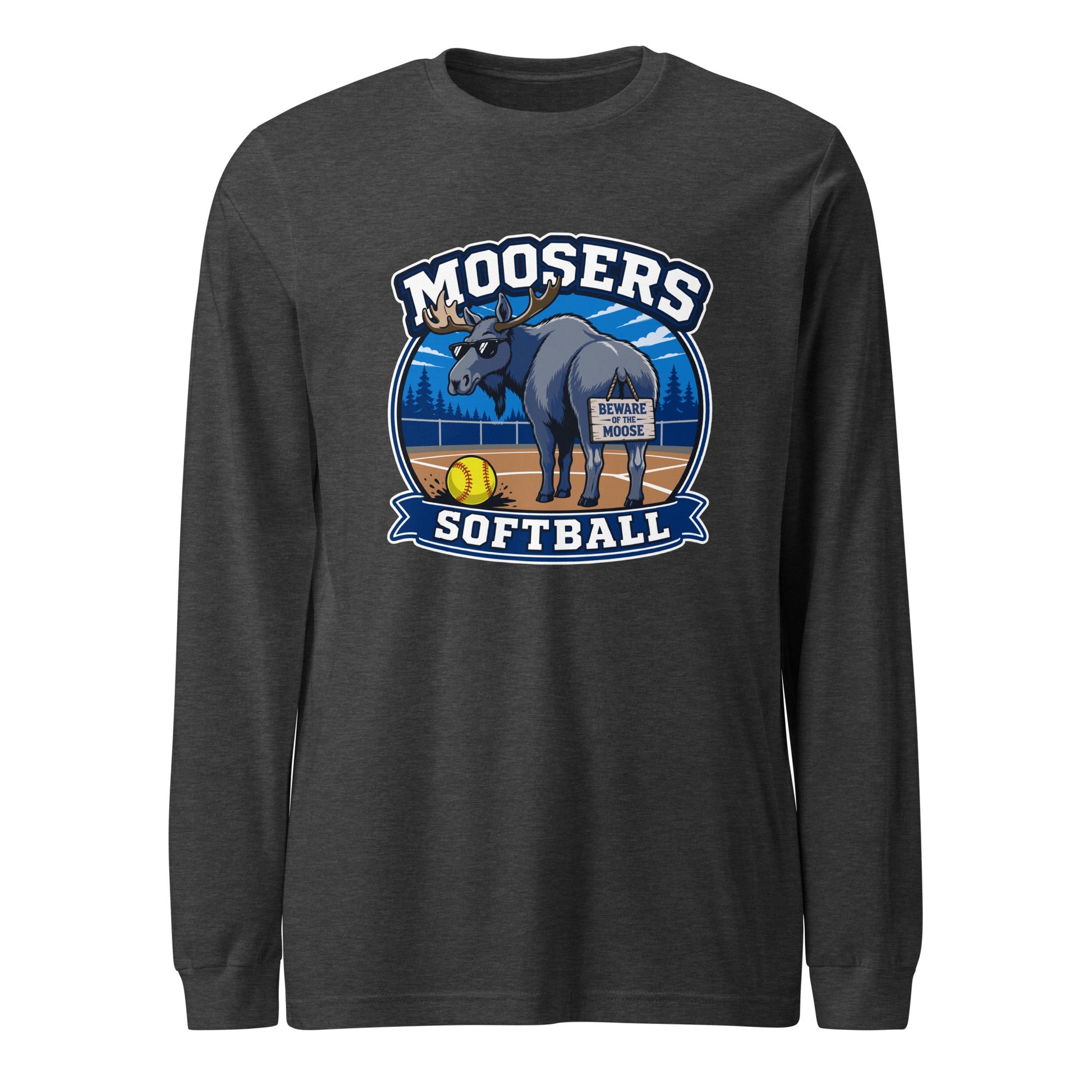 Performance | Long Sleeve Tee | Moosers | Moose Diamond Mark Logo