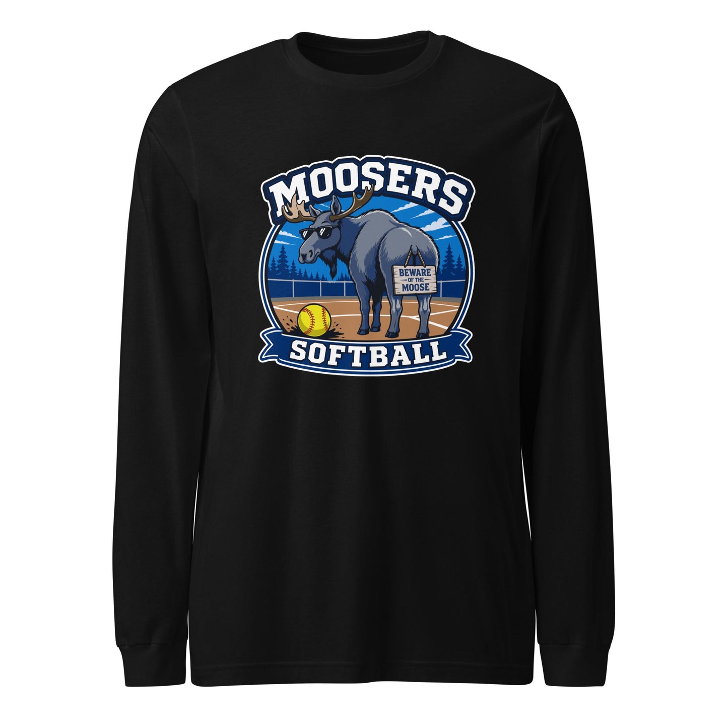 Performance | Long Sleeve Tee | Moosers | Moose Diamond Mark Logo