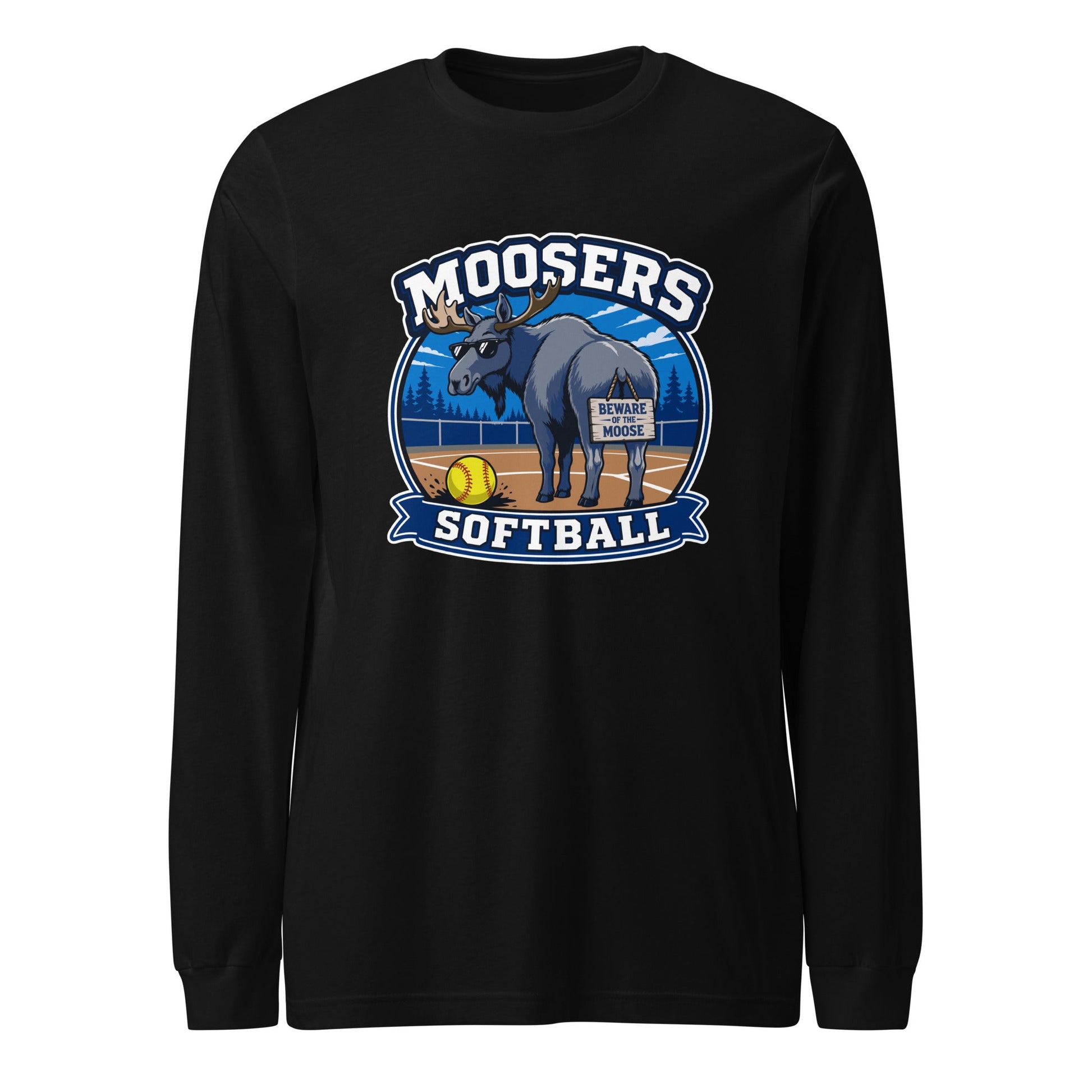 Performance | Long Sleeve Tee | Moosers | Moose Diamond Mark Logo